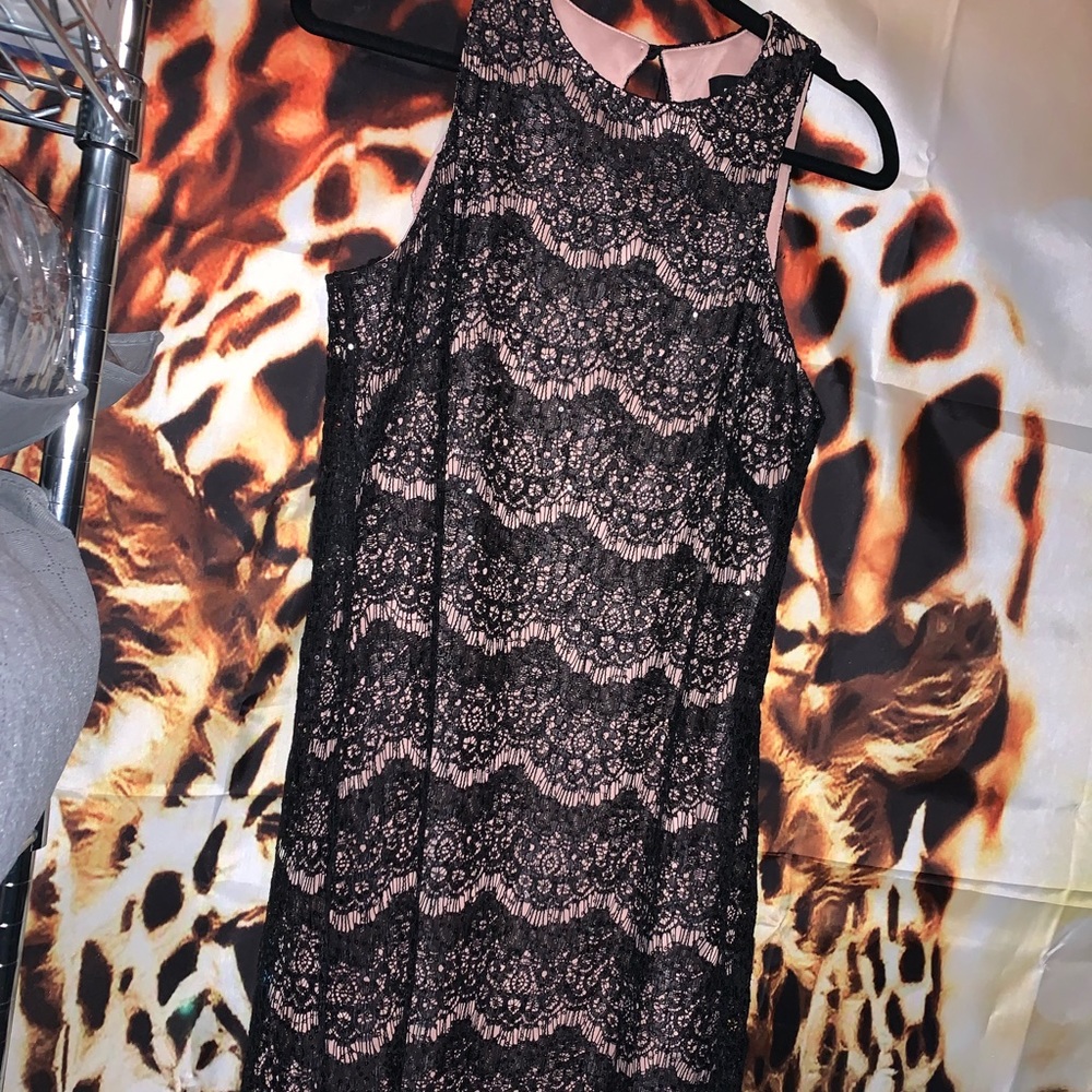 A fancy mid thigh dress